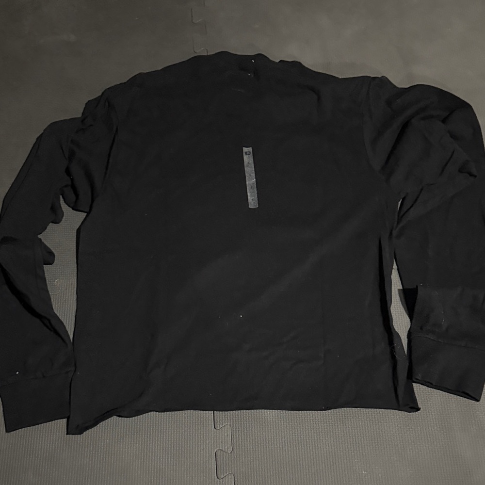 Black Long Sleeve California Bear Tee - Picture 3 of 3